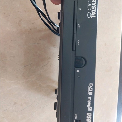 Crystal Audio SD MPRG-4 DVB-T decoder used, ideal for old TVs