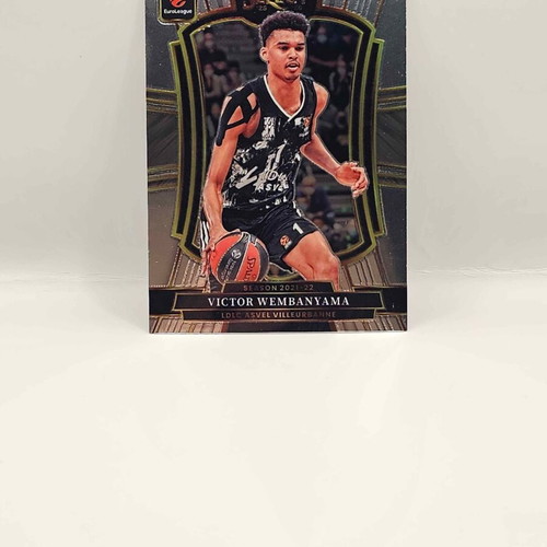 2025-26 Panini Euroleague Select Victor Wembanyama Premier Level Asvel Base card