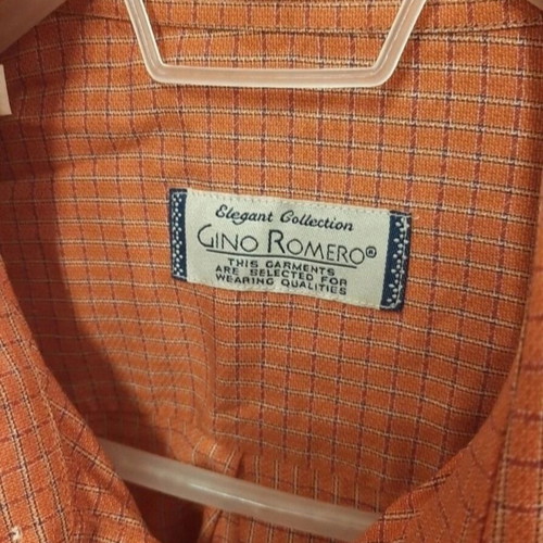 Shirt like new, size L, orange