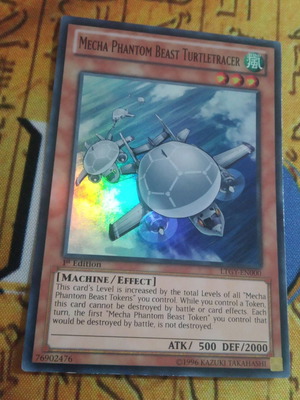 Mecha Phantom Beast Turtletracer μεταχειρισμένο Effect Monster Super Rare