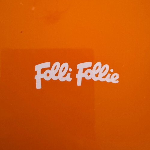 Folli Follie earrings new, beige, with certificate of authenticity