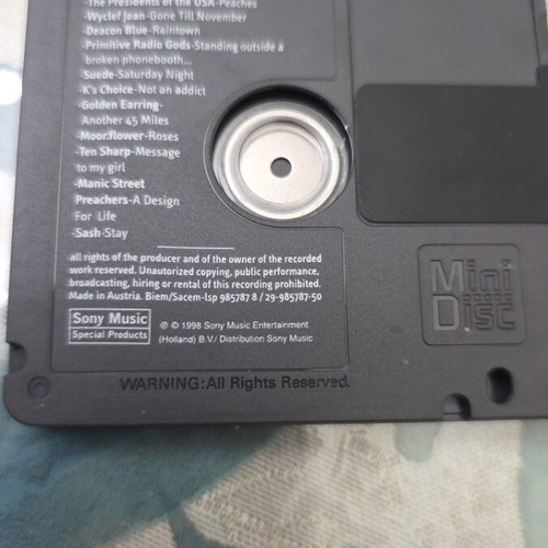 Sony MiniDisc Addiction Vol 1 original promo