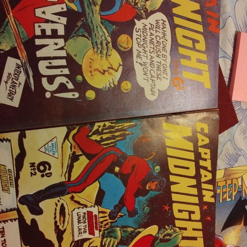 Captain Midnight 2 issues like new
