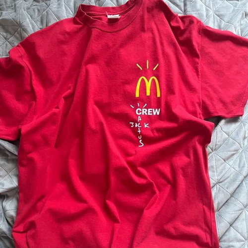 Travis Scott x McDonald's Crew T-shirt XXL