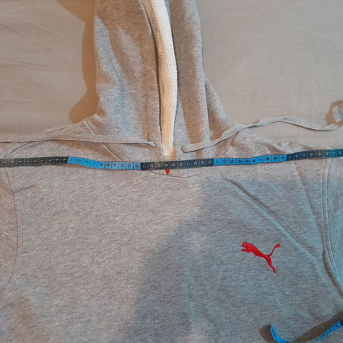 Puma men's grey hoodie like new, size L