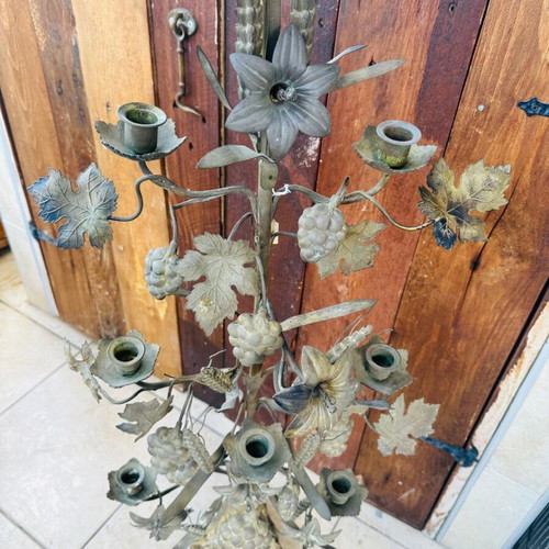 Antique candlestick used