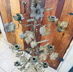 Antique candlestick used