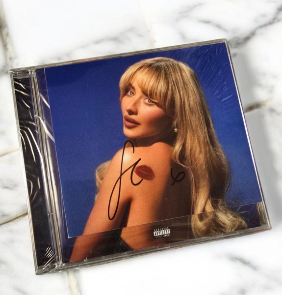 Sabrina Carpenter Cd Signed with cracked case