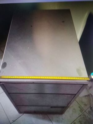Ice machine used, dimensions H70xW42xD60cm, production 28-30kg