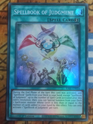 Spellbook Of Judgment Yu-Gi-Oh! card like new