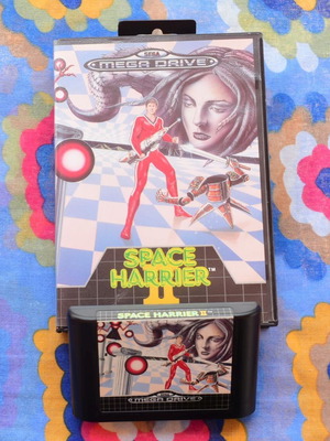 Space Harrier II Sega Mega Drive game like new