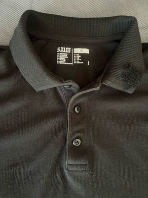 5.11 Professional Polo Long Sleeve Shirt like new, size Small, black
