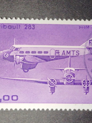 France airmail stamp series