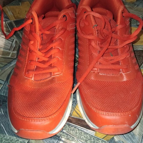 Runner men's sports sneakers size 43, red