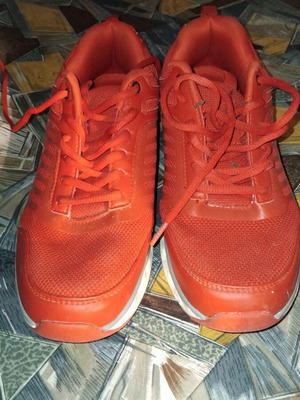 Runner men's sports sneakers size 43, red