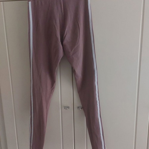 Adidas sports pants XS like new, white and pink