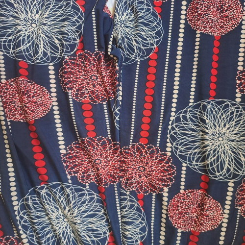 Printed women's jogger pants size M like new