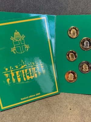 Vatican 2005 Essai Limited Edition Coin Set New
