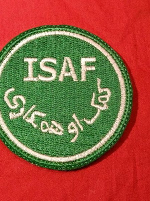 ISAF Badge new, International Security Assistance Force