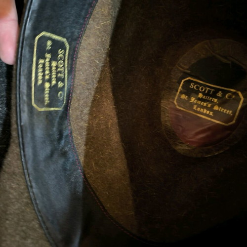 Antique Scott & Co. Hat St. James’s Street London like new, size L