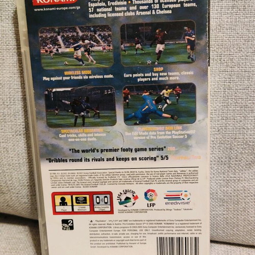 PES 5 Pro Evolution Soccer PSP used