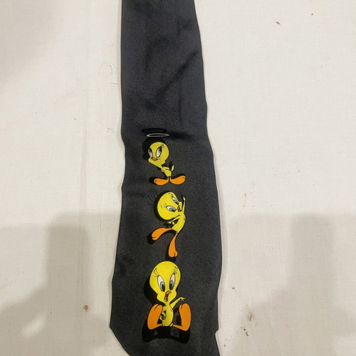 Tweety Looney Tunes tie, Apple 2000, made in Italy