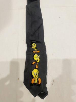 Tweety Looney Tunes tie, Apple 2000, made in Italy