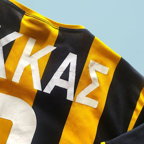 AEK Athens Nike 2003-2004 Okkas 9 Home Shirt Medium like new