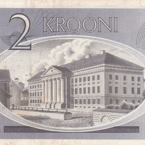 Estonia banknote used