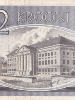 Estonia banknote used