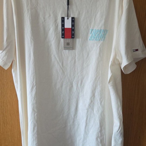 Tommy Hilfiger T-shirt, white, XXL, 100% cotton