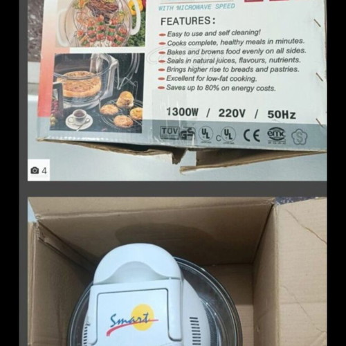 Steam Cooker new with box and base