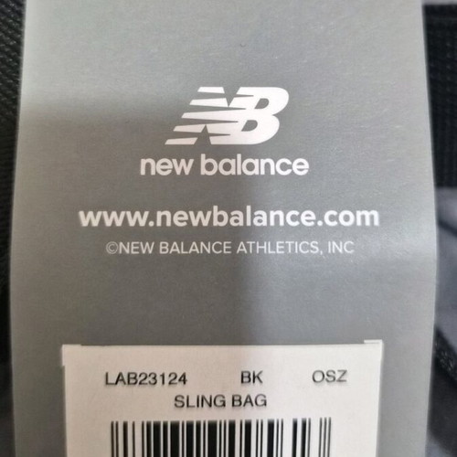 New Balance Basic Sling Bag shoulder bag new, black