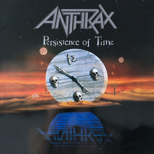 Anthrax Persistence of Time vinyl record used, metal