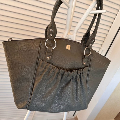 Kem bag used, gray, large capacity with pockets
