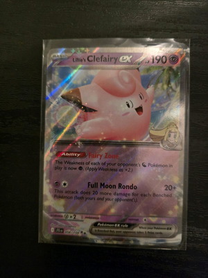 Lillies Clefairy EX Pokemon card new