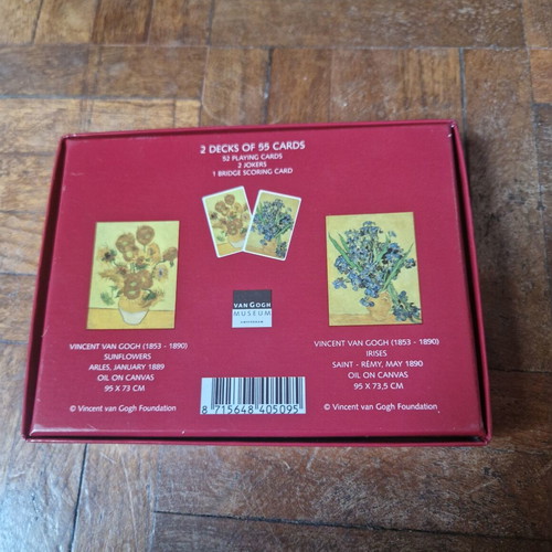 Van Gogh Museum Amsterdam collectible double playing card set like new