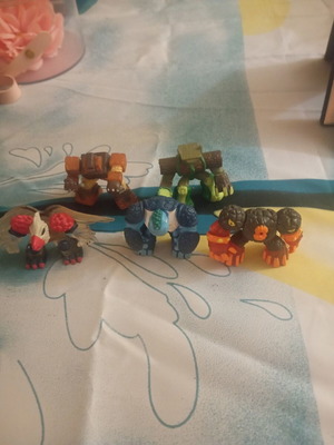Elemental Fusion Gormiti figures used