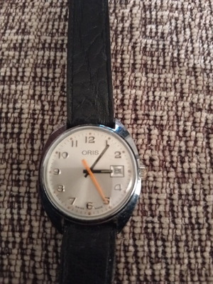 Oris women's watch used, white