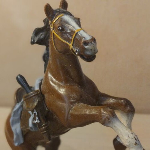 Horse figure used, toy