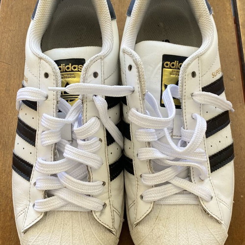 Adidas sneakers used, size 40, black and white