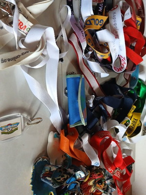 Keychains used, pack