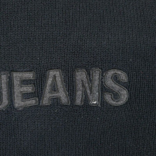 DKNY Jeans knit sweater used, black, size S