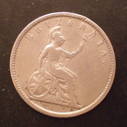 Ionian State coin 30 lepta 1851 in VF condition