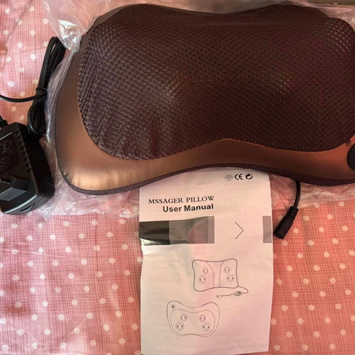 Massage pillow new with heating and infrared for car, home, office