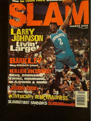 Slam magazine 1st issue used, basketball