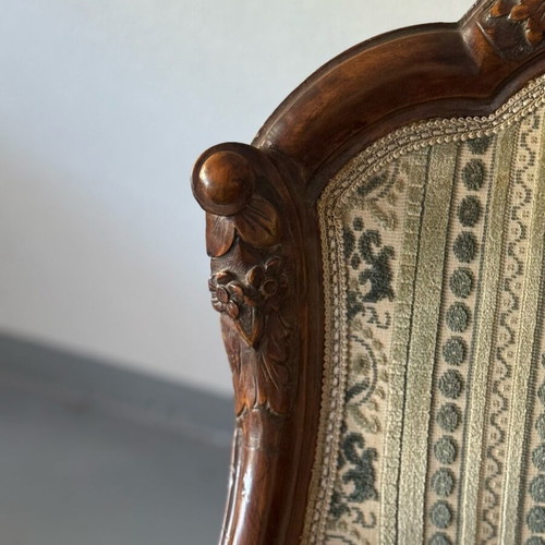 Antique armchair used
