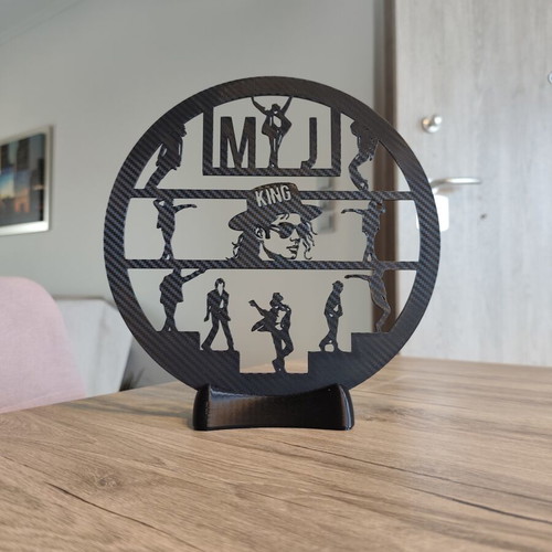 Michael Jackson 3D printed decorative stand new