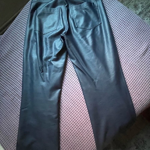 Karavan viscose pants size M used, blue