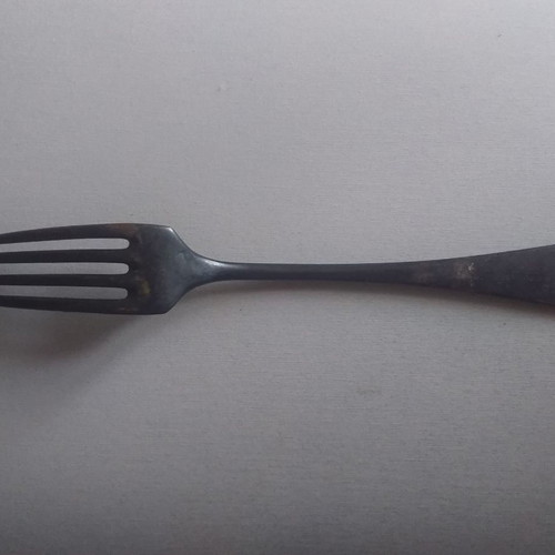German prewar silver fork used